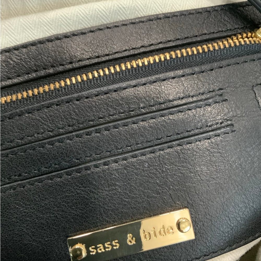 Great Sass & Bide  100% Cow leather Bag - Black - Picture 4 of 11
